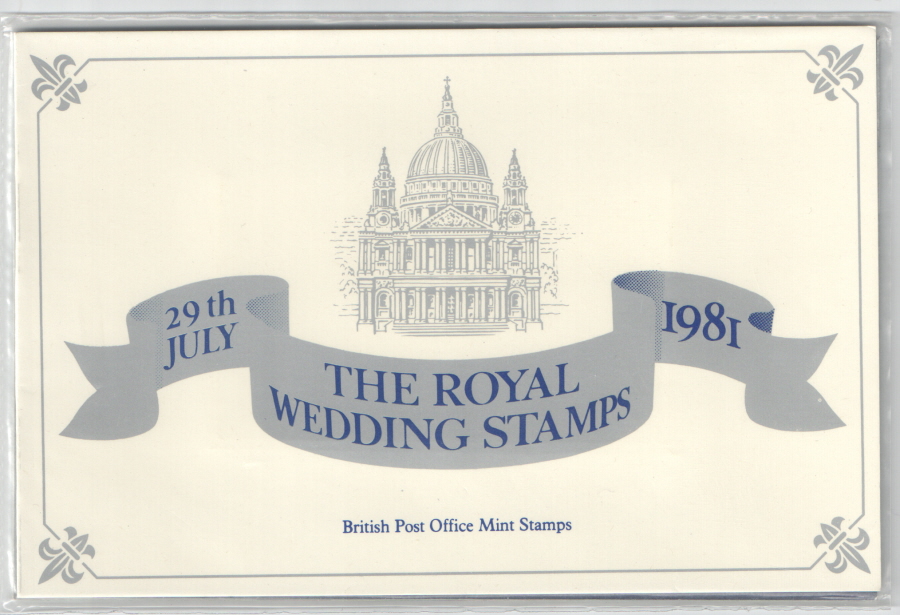 (image for) 1981 Royal Wedding Cadbury Typhoo Private Presentation Pack - Click Image to Close